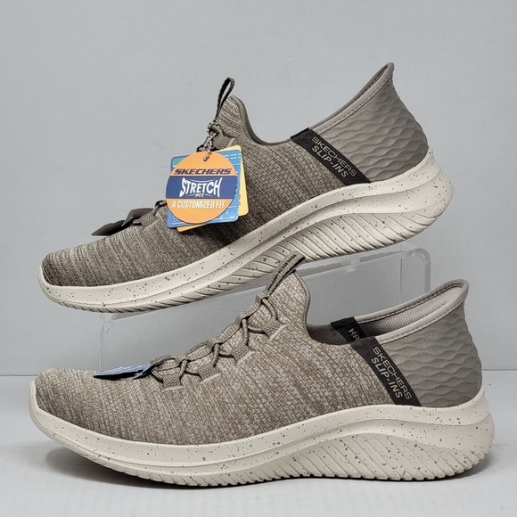 Skechers Slip-Ins Men’s Hands Free Memory Foam Shoes 232452/TPE Size 7 New - Picture 3 of 10